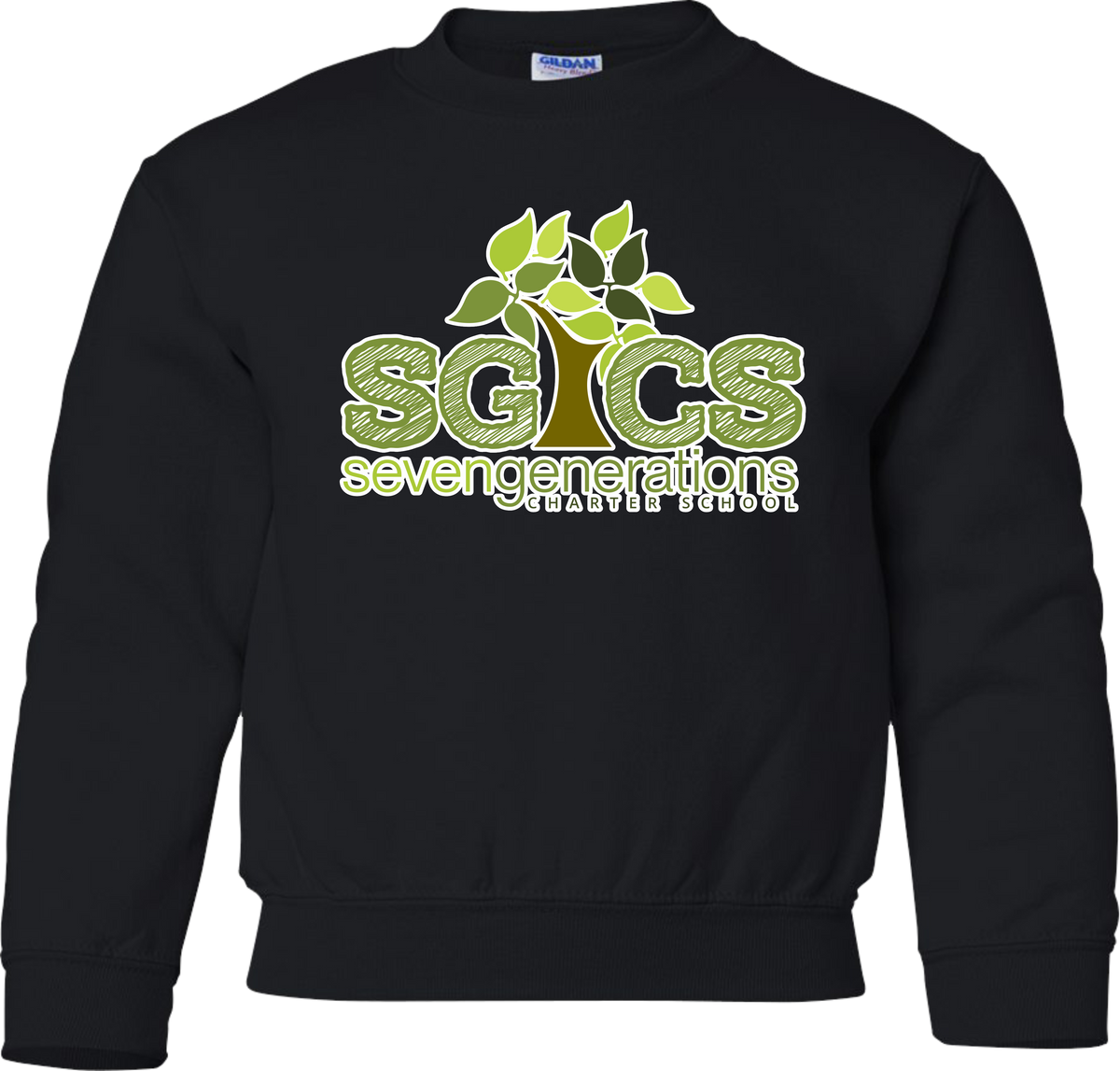 SevenGen SGCS Tree Crewneck Sweatshirt (Youth)