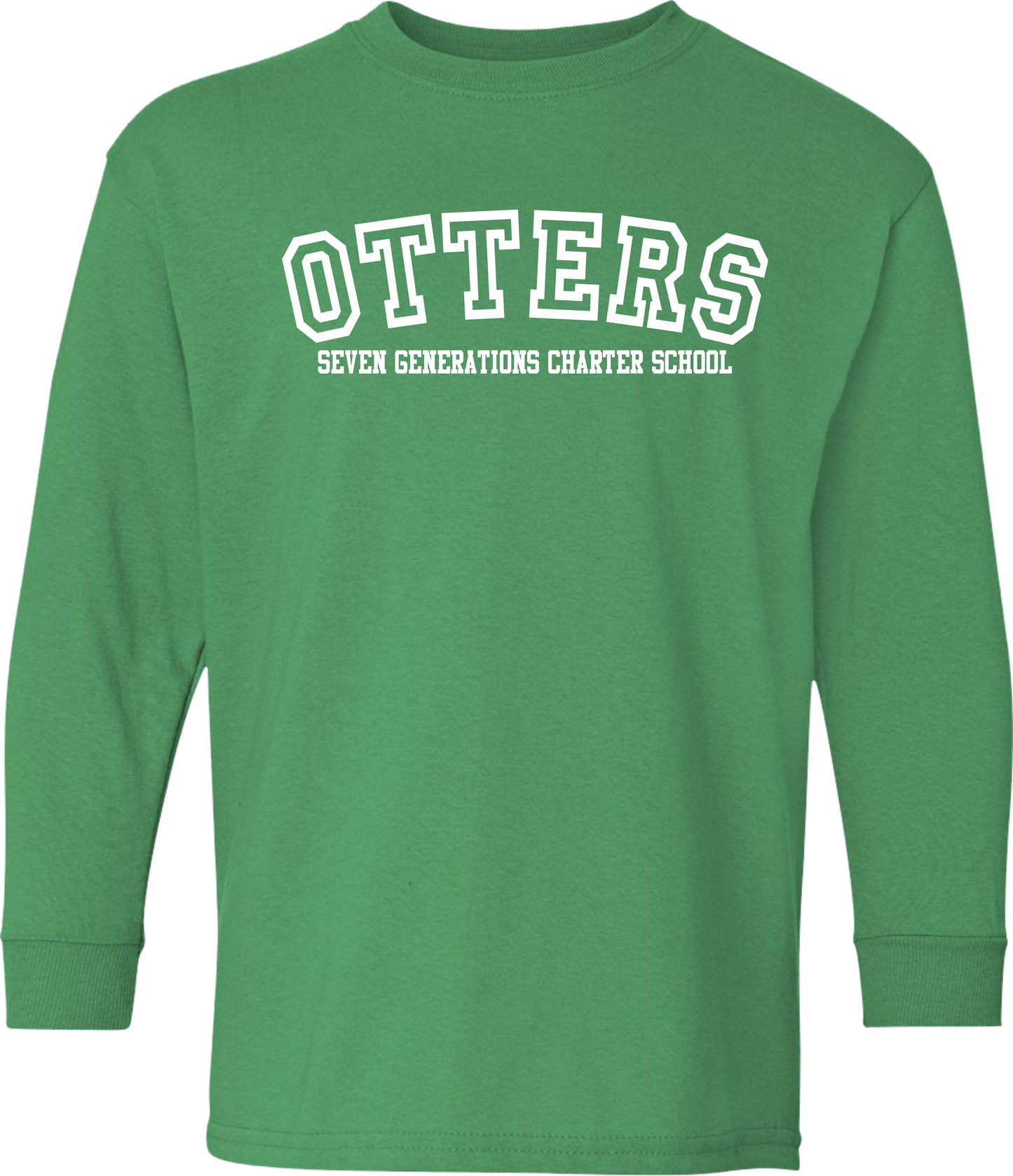 SevenGen Otter Text Long-Sleeve Shirt (Youth)