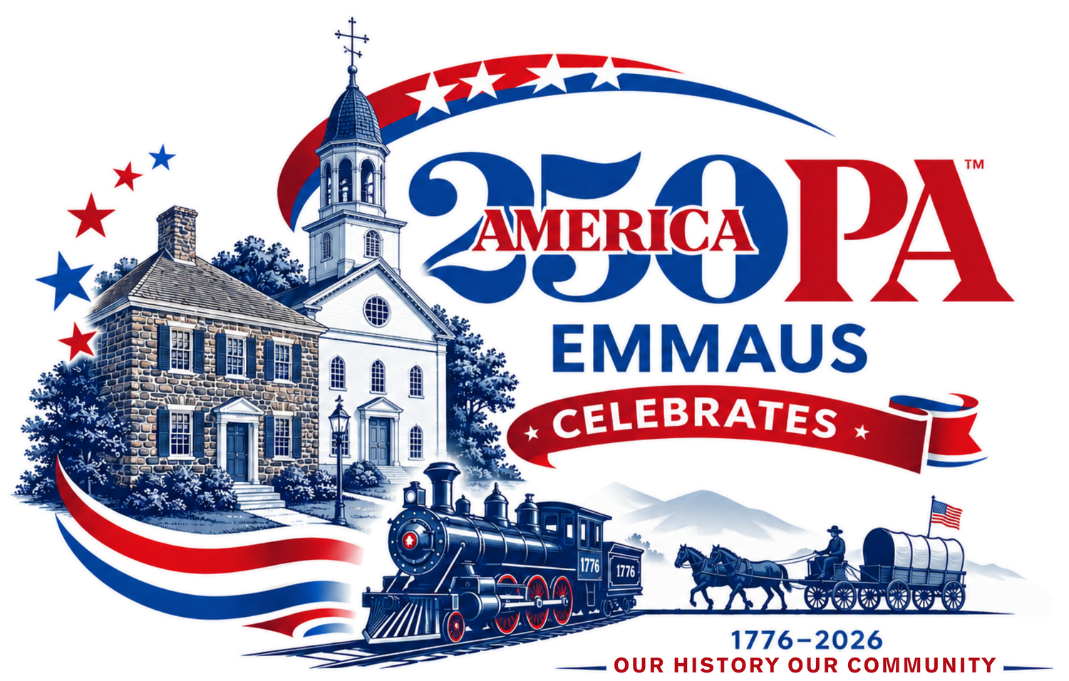 V26-081 Emmaus 250th Event DTG Pop-upEvent DTG Pop-up