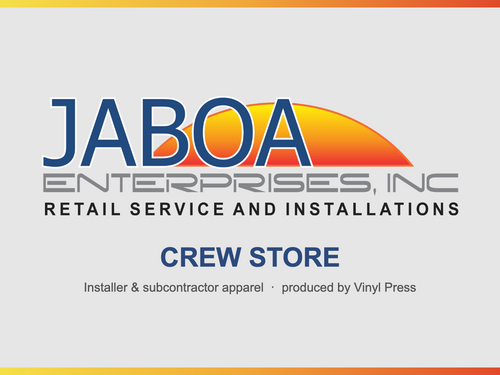 Jaboa Enterprises Crew Store