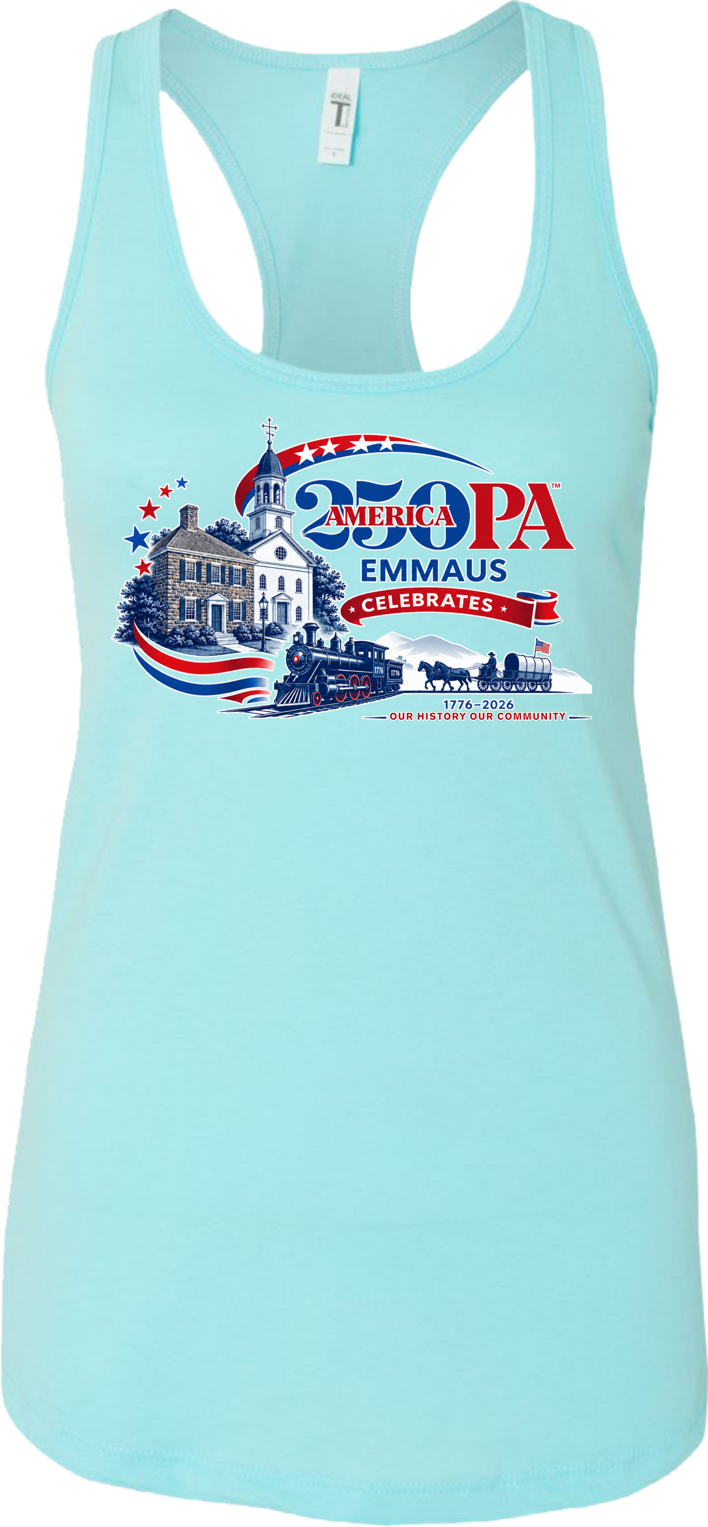 Emmaus 250th Celebration Train Tank (Womens)