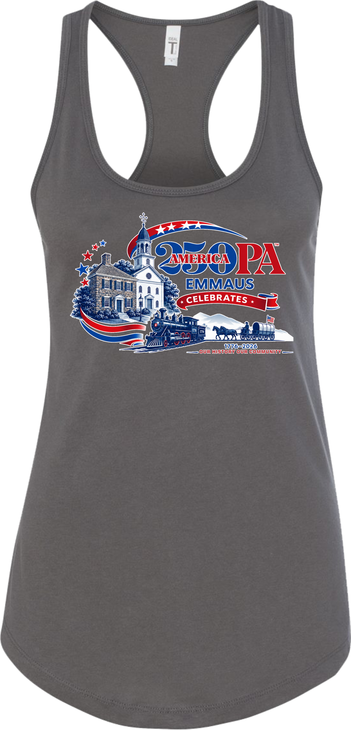 Emmaus 250th Celebration Train Tank (Womens)