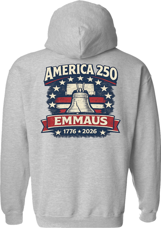 Emmaus 250th Celebration Emmaus Liberty Bell Hoodie
