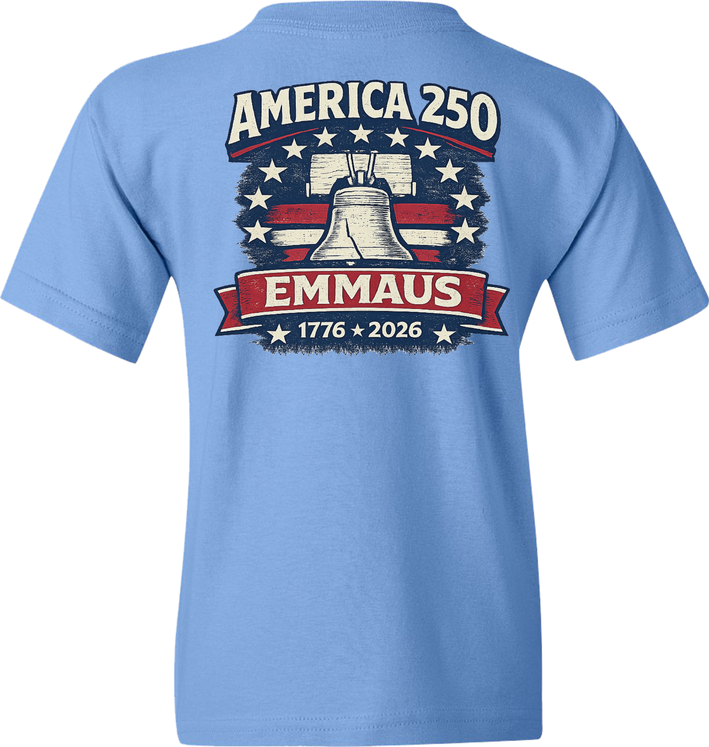 Emmaus 250th Celebration Liberty Bell T-Shirt (Youth)