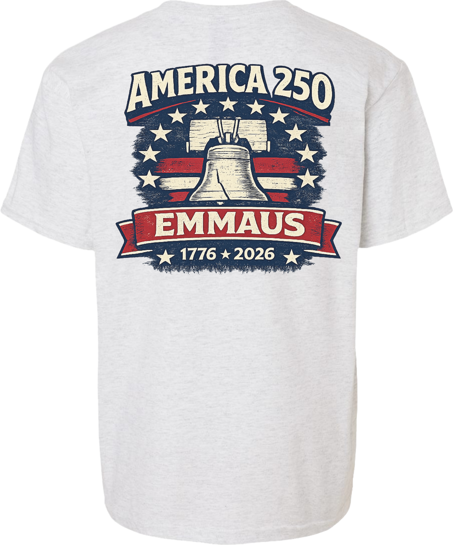 Emmaus 250th Celebration Liberty Bell T-Shirt (Youth)
