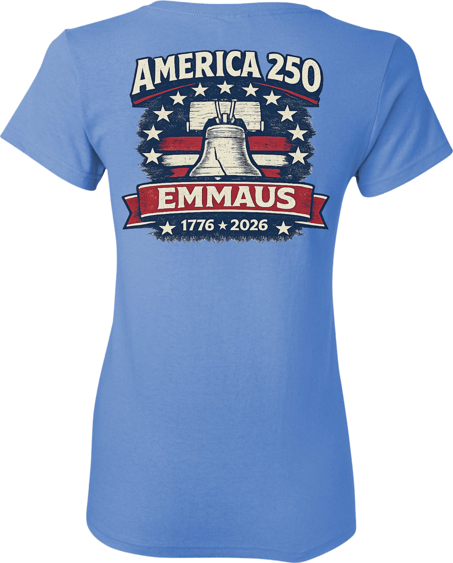 Emmaus 250th Celebration Emmaus Liberty Bell T-Shirt (Women)