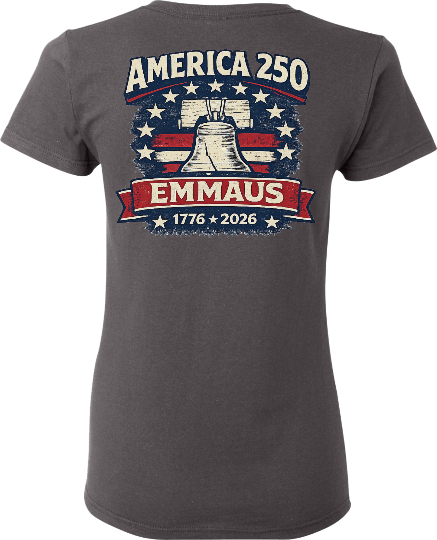 Emmaus 250th Celebration Emmaus Liberty Bell T-Shirt (Women)