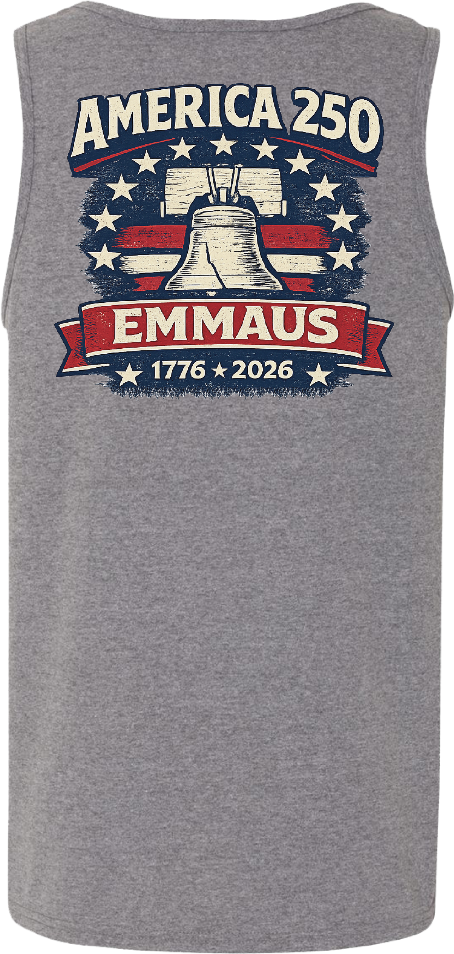 Emmaus 250th Celebration Liberty Bell Tank (Mens)