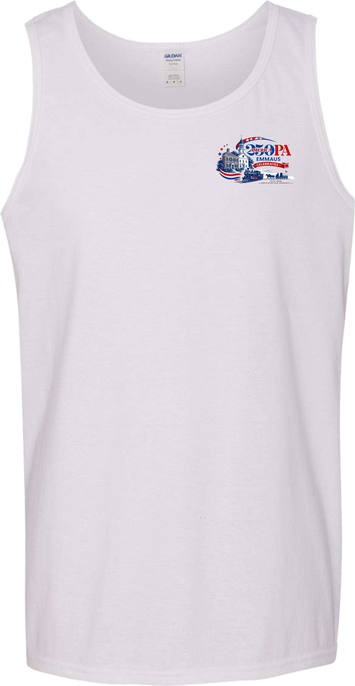 Emmaus 250th Celebration Train Tank (Mens)
