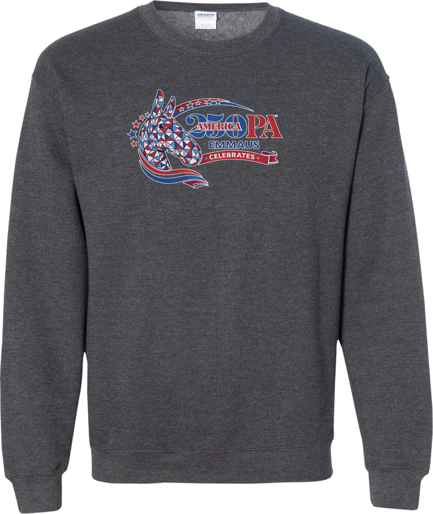 Emmaus 250th Celebration Emmaus Emma Crewneck Sweatshirt