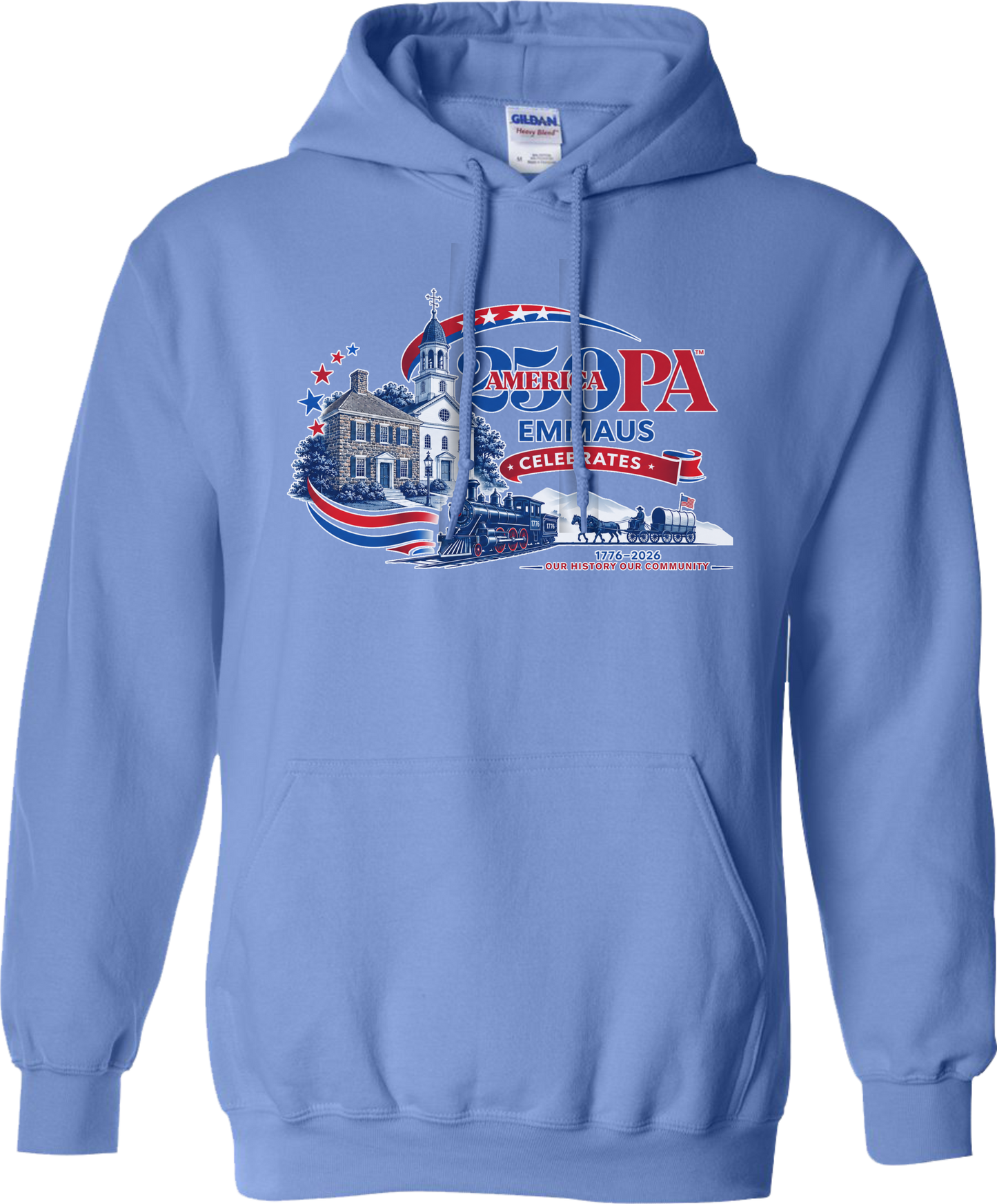 Emmaus 250th Celebration Emmaus Heritage Hoodie