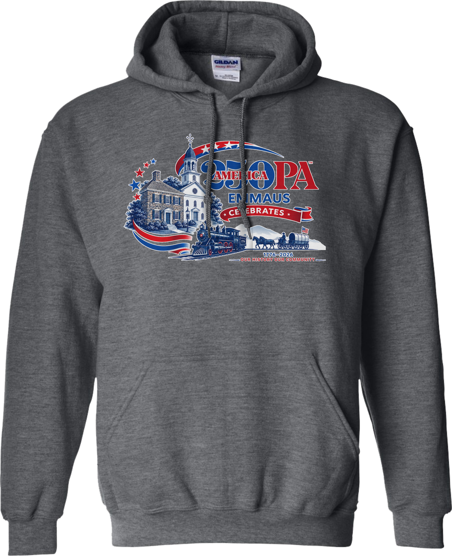 Emmaus 250th Celebration Emmaus Heritage Hoodie
