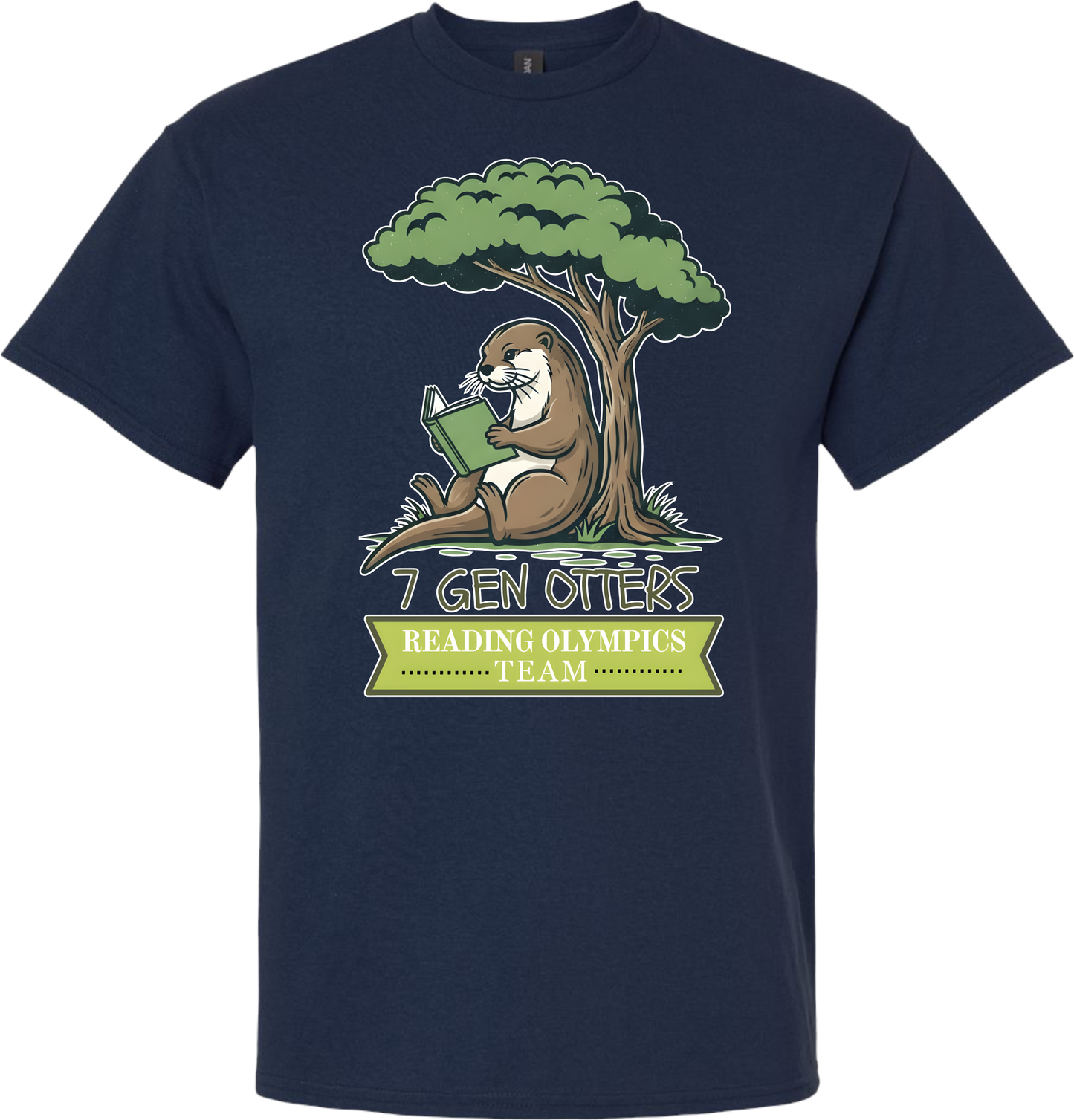 Seven Gen Reading Olympics Adult T-Shirt