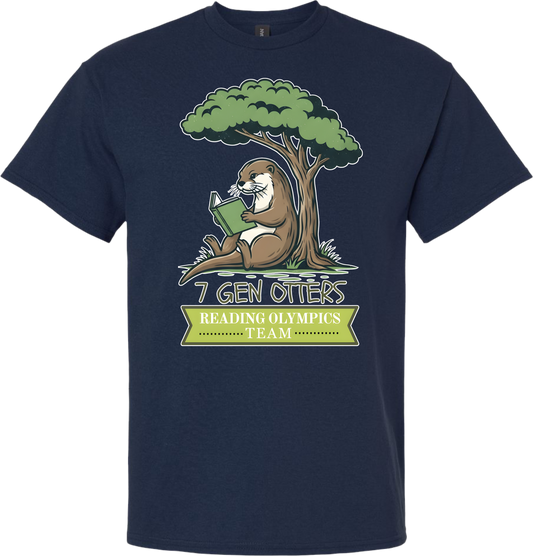 Seven Gen Reading Olympics Adult T-Shirt