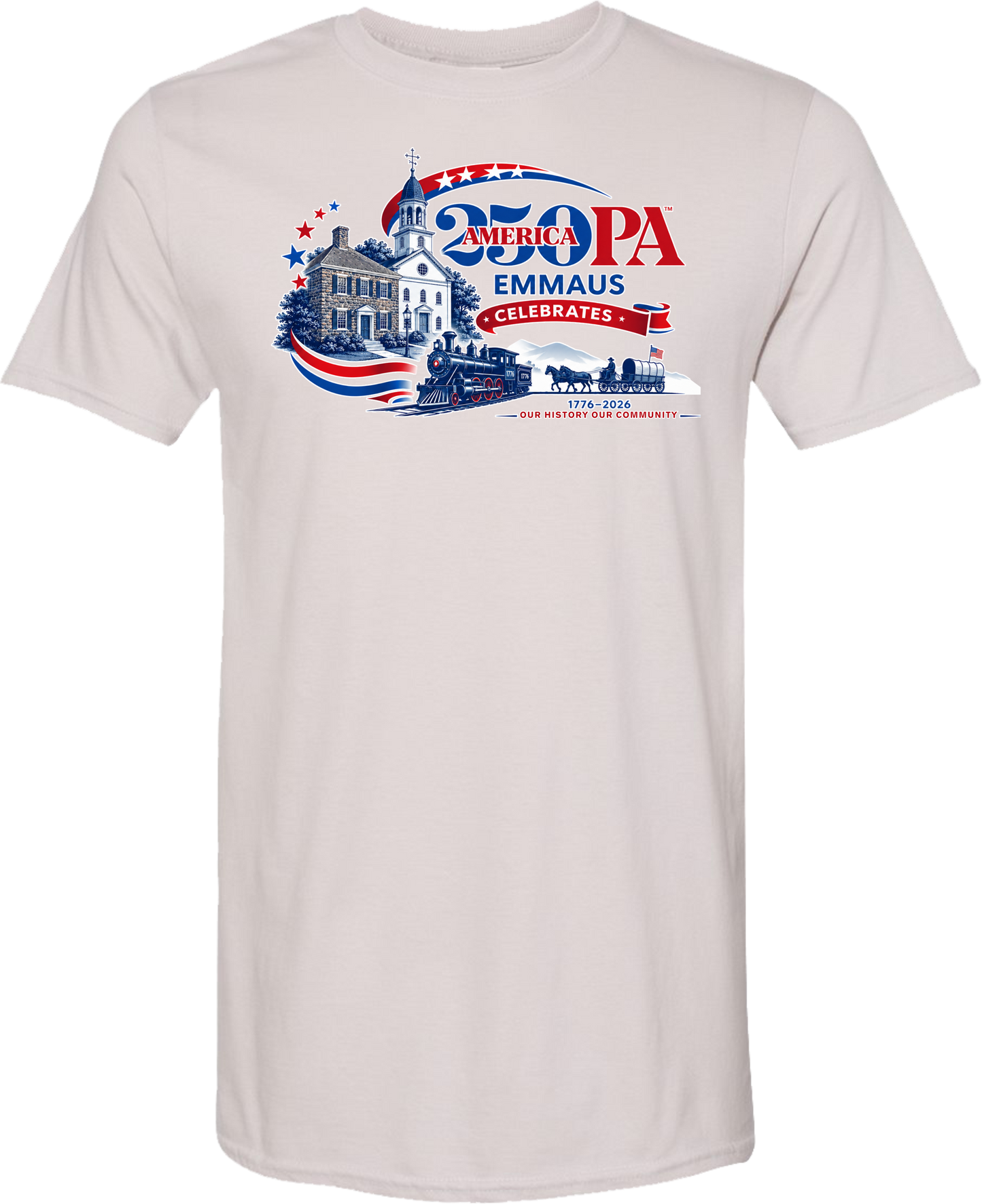 Emmaus 250th Celebration Emmaus Heritage T-Shirt