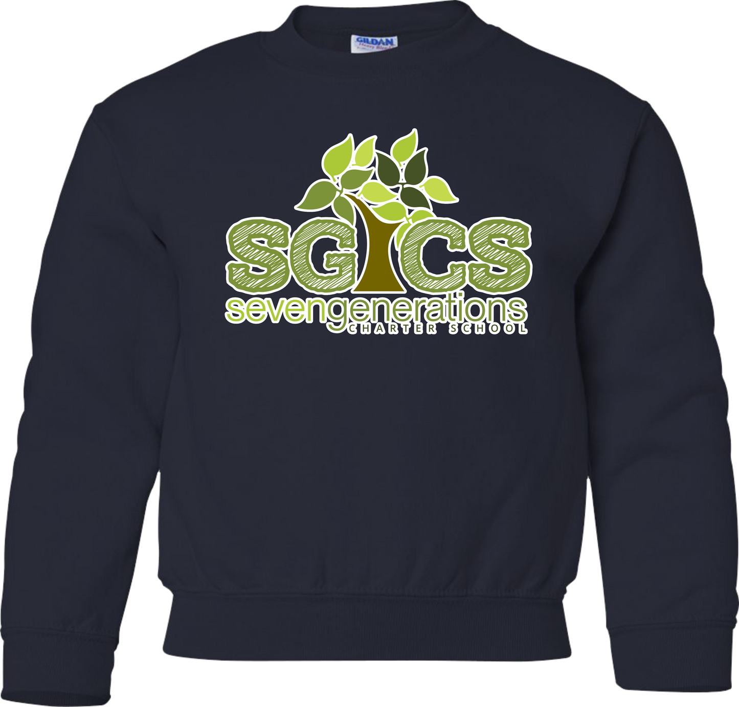 SevenGen SGCS Tree Crewneck Sweatshirt (Youth)