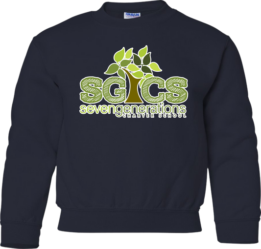 SevenGen SGCS Tree Crewneck Sweatshirt (Youth)