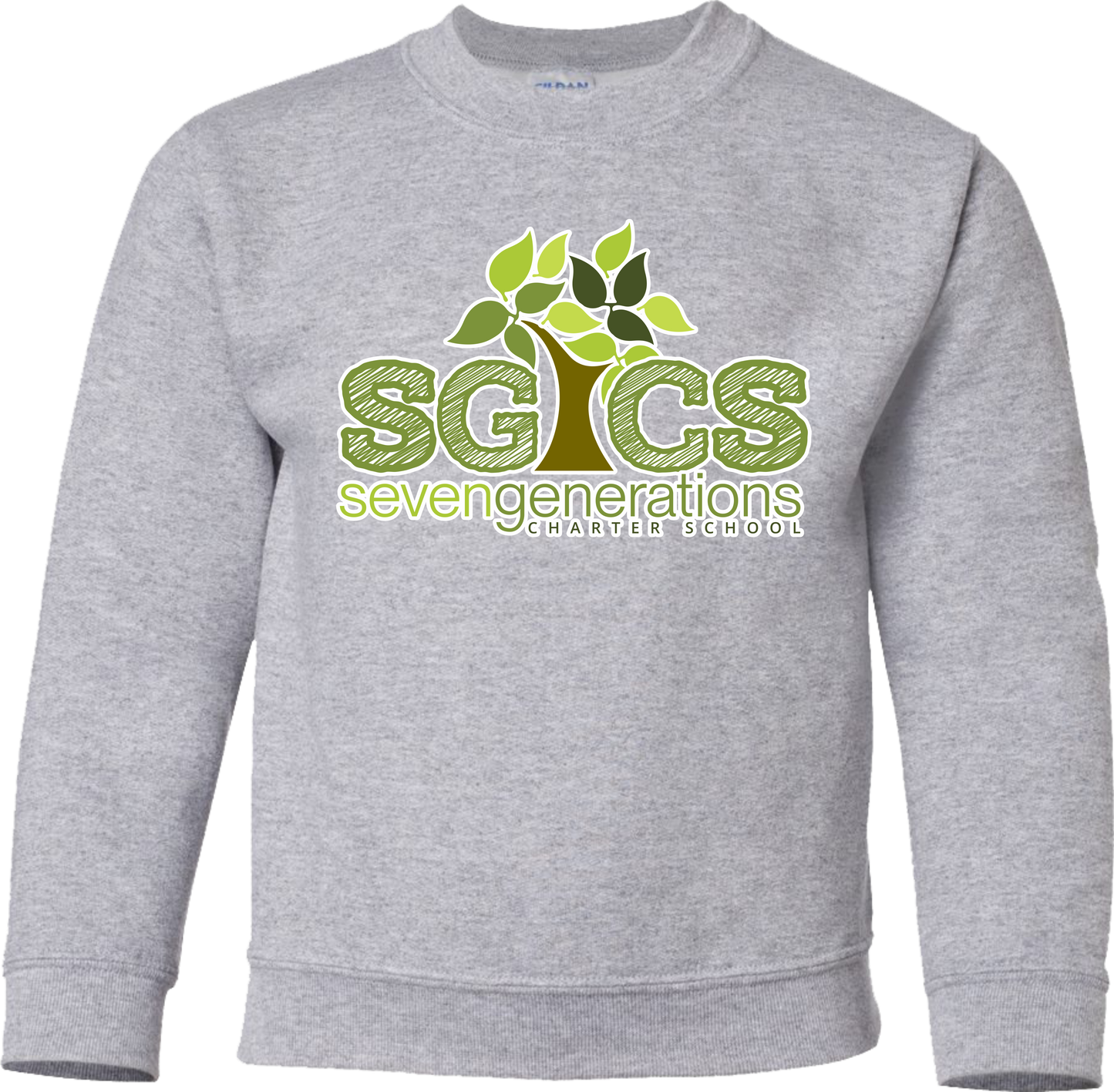 SevenGen SGCS Tree Crewneck Sweatshirt (Youth)