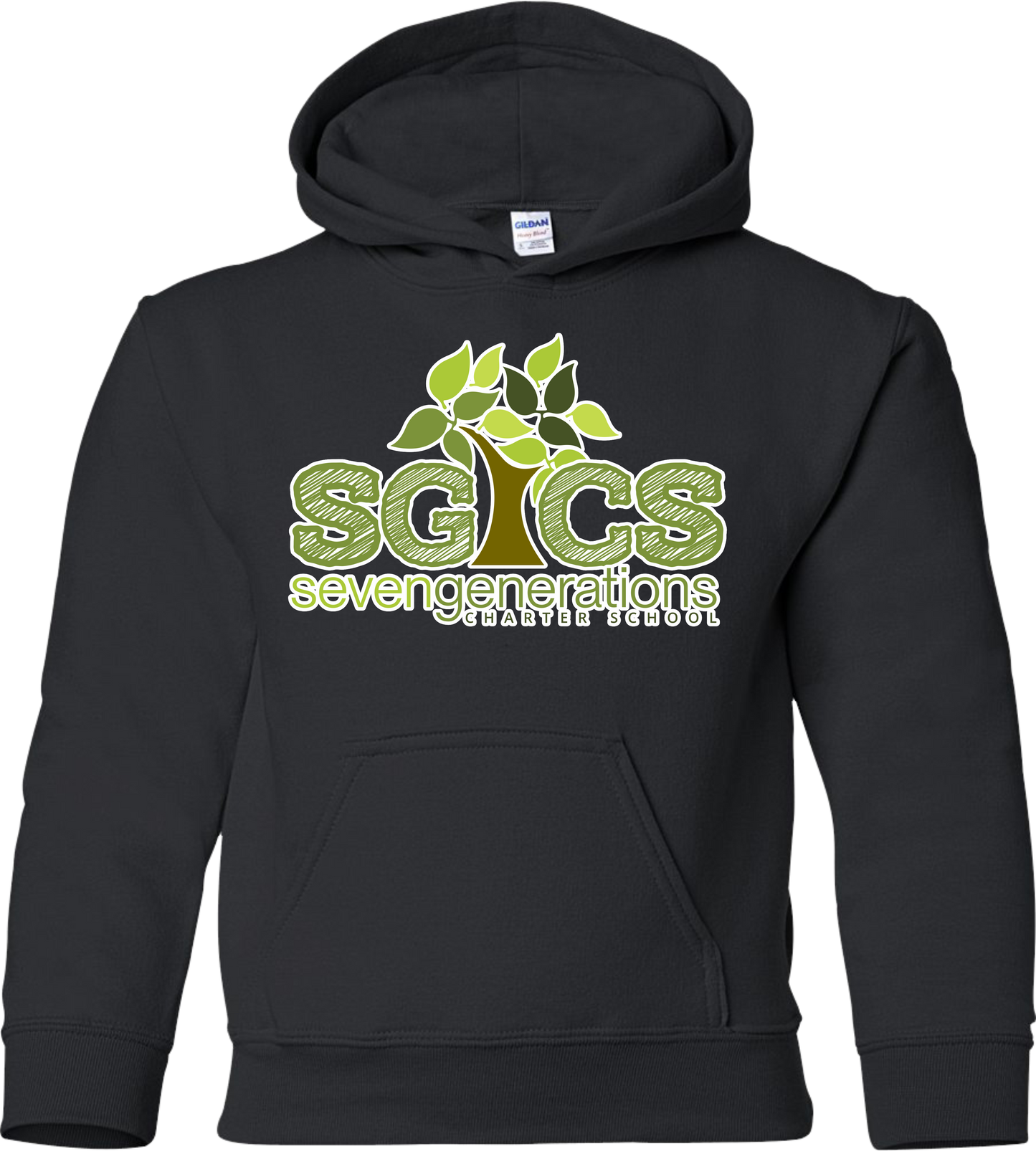 SevenGen SGCS Tree Hooded Sweatshirt (Youth)