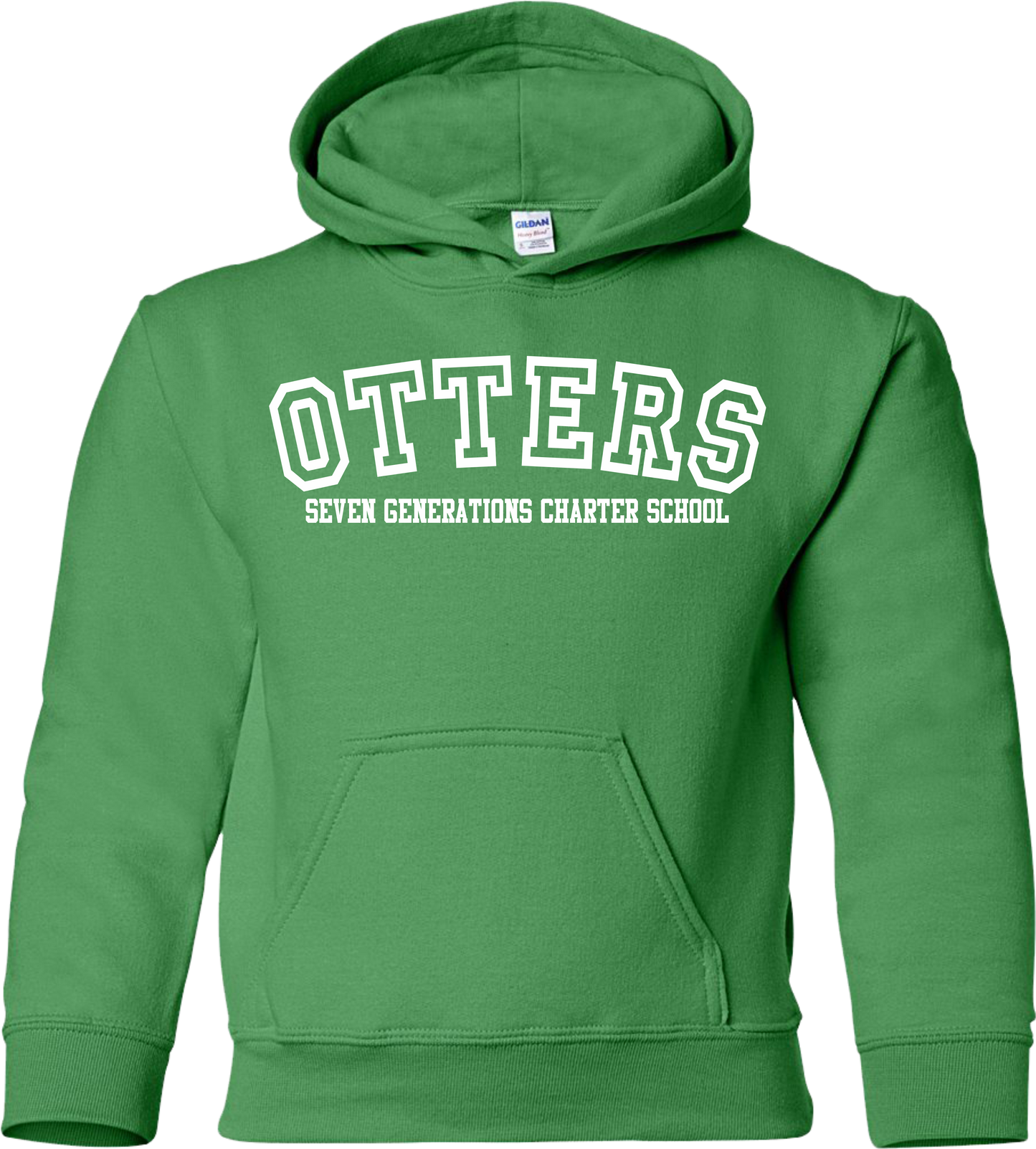 SevenGen Otter Text Hooded Sweatshirt (Youth)