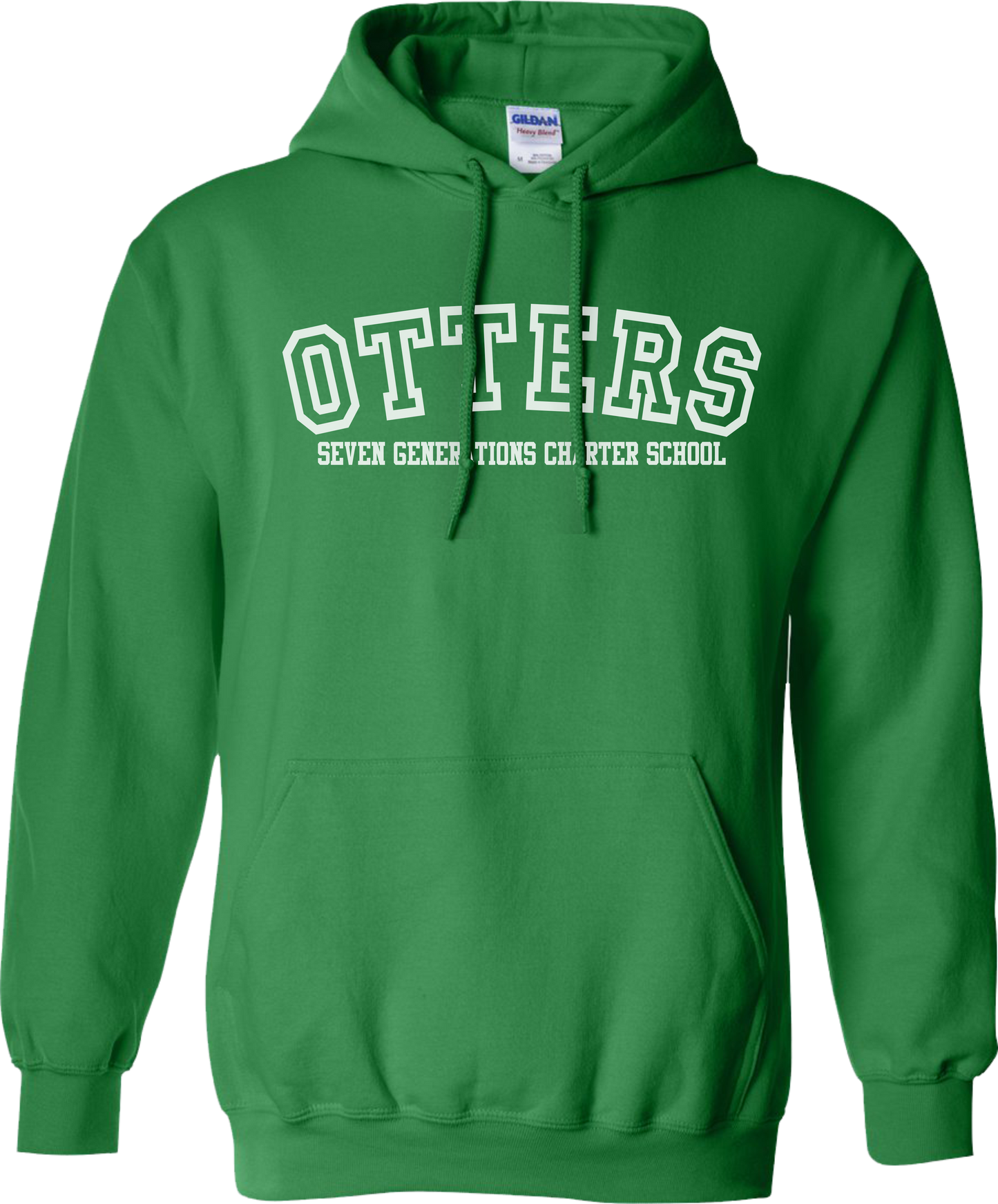 SevenGen Otter Text Hooded Sweatshirt (Adult)