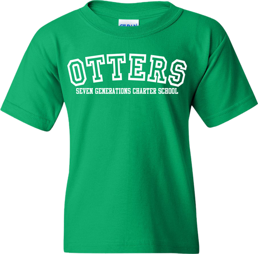 SevenGen Otters Text T-Shirt (Youth)