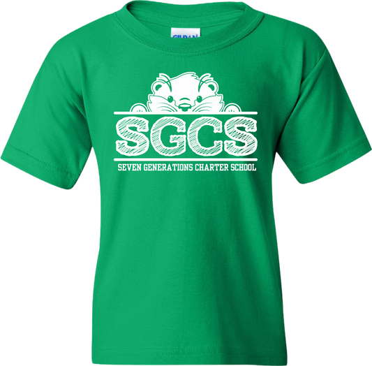 SevenGen White Otters T-Shirt (Youth)