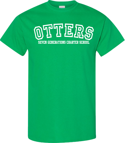 SevenGen Otter Text T-Shirt (Adult)