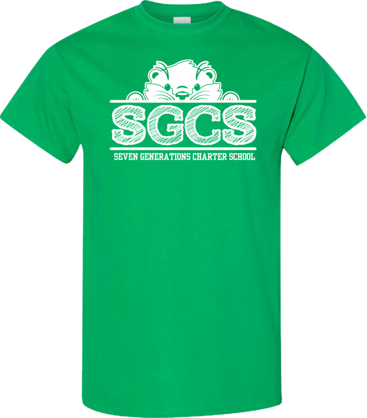 SevenGen White Otter  T-Shirt (Adult)