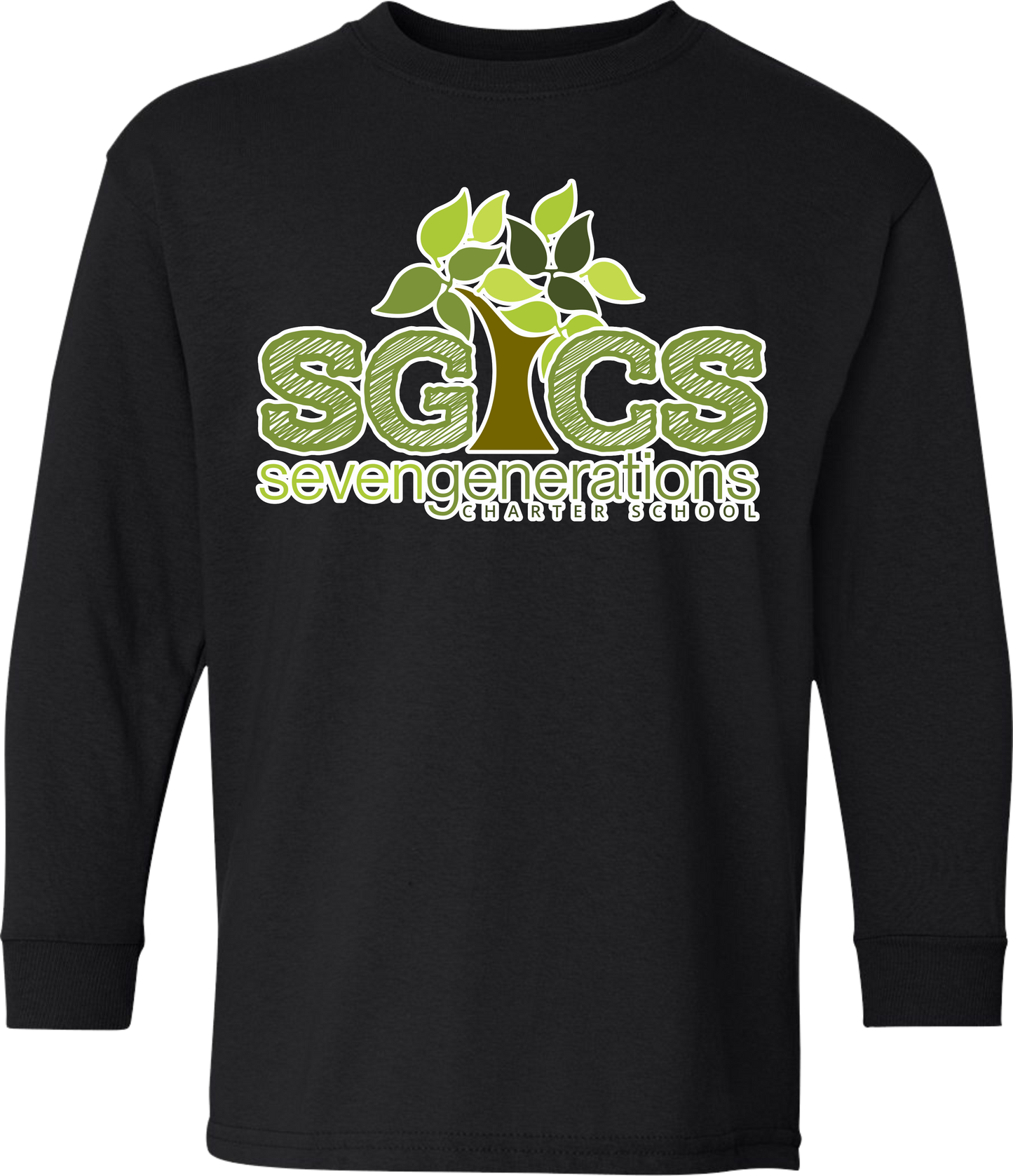 SevenGen SGCS Tree Long-Sleeve Shirt (Youth)