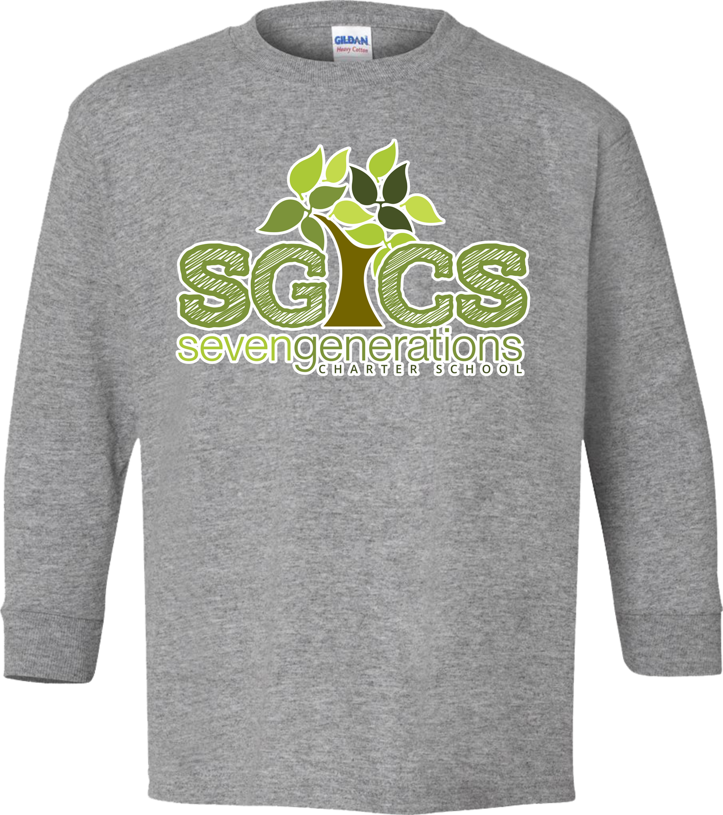 SevenGen SGCS Tree Long-Sleeve Shirt (Youth)