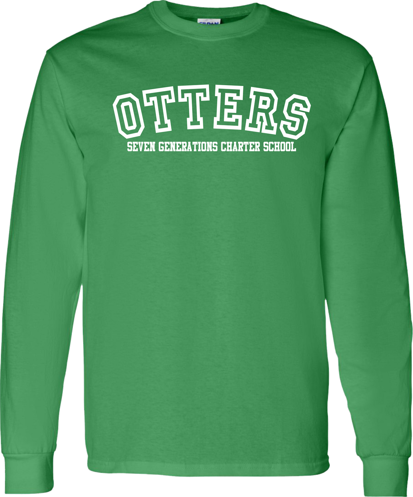 SevenGen Otter Text Long-Sleeve Shirt (Adult)