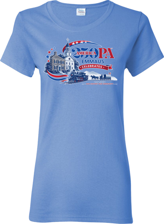 Emmaus 250th Celebration Emmaus Heritage  T-Shirt (Women)