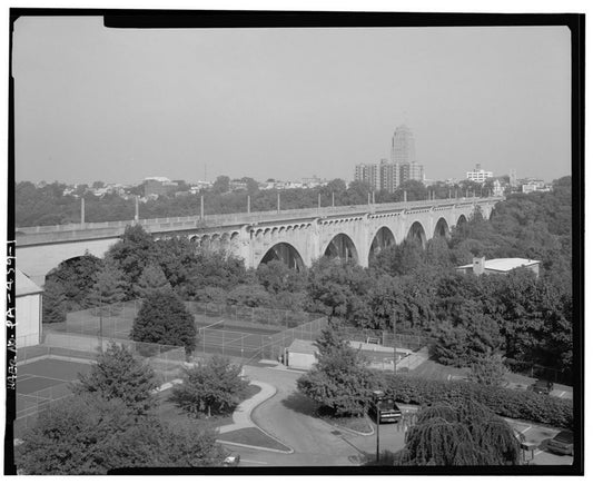 South Eighth Street Viaduct and Allentown skyline with the PPL Building