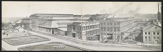 Panorama of the Bethlehem Steel Works, South Bethlehem, Pa.