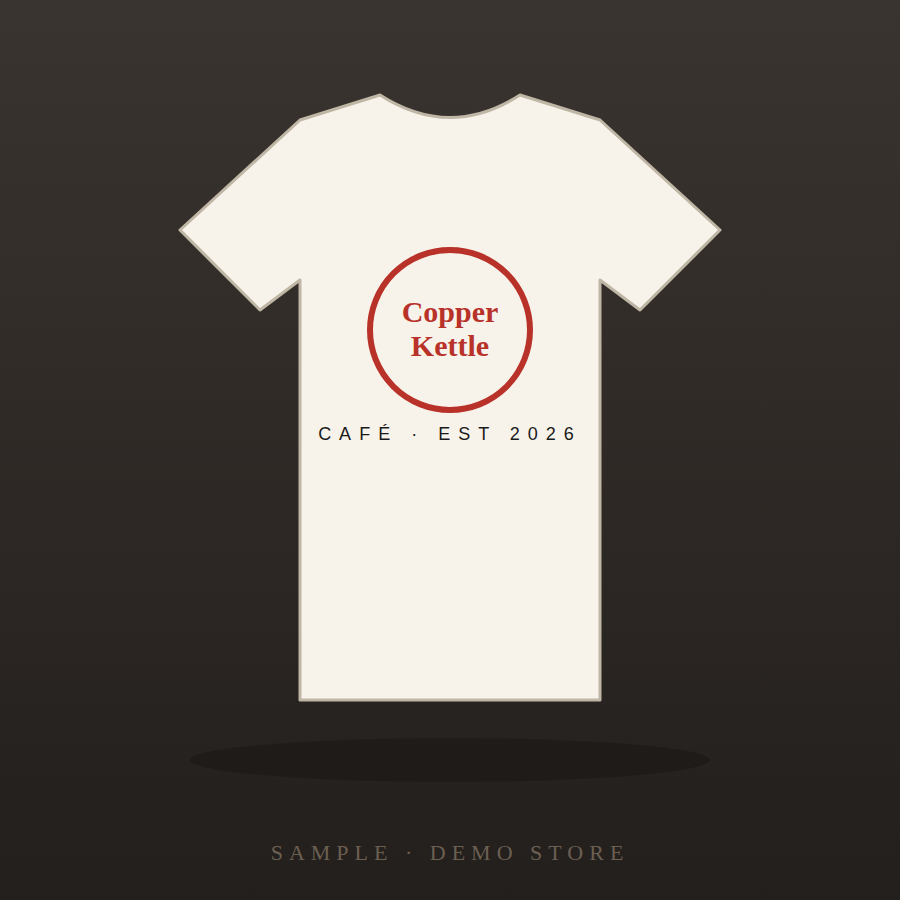 Copper Kettle Logo Tee (DEMO)