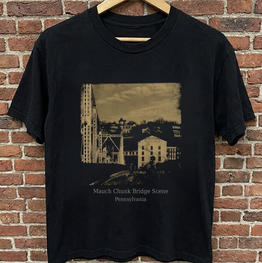 Mauch Chunk sepia t-shirt