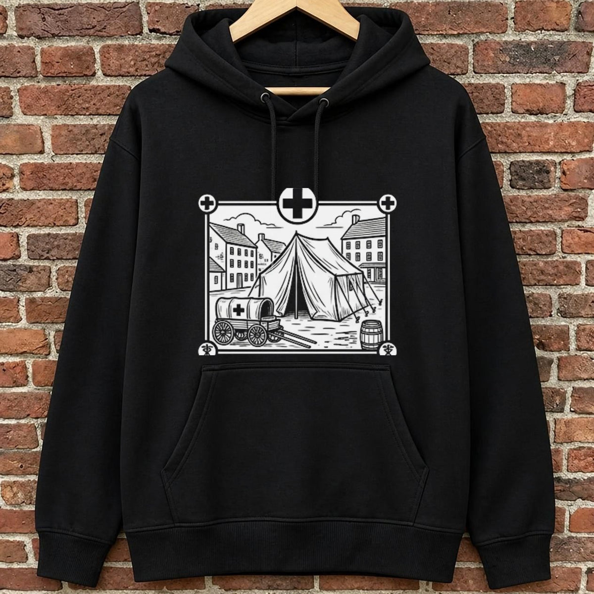 Bethlehem — Revolutionary Hospital black hoodie