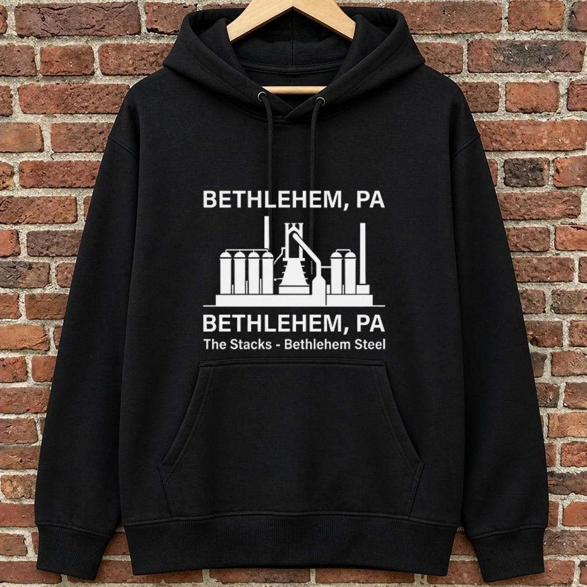 Bethlehem — The Stacks black hoodie