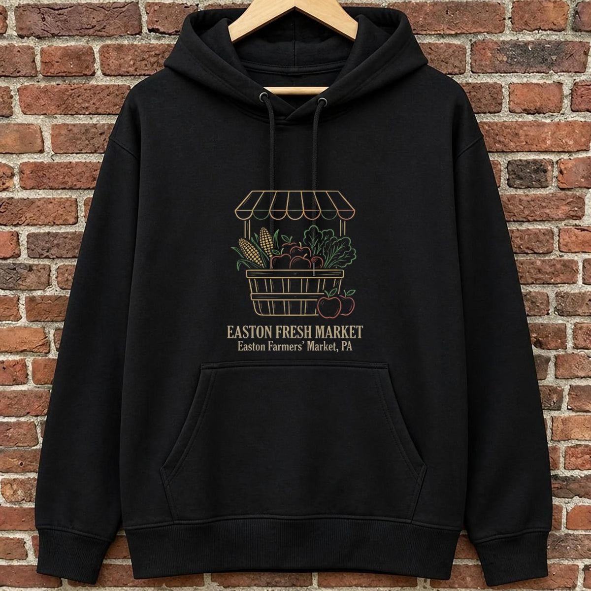 Easton Fresh Market black hoodie