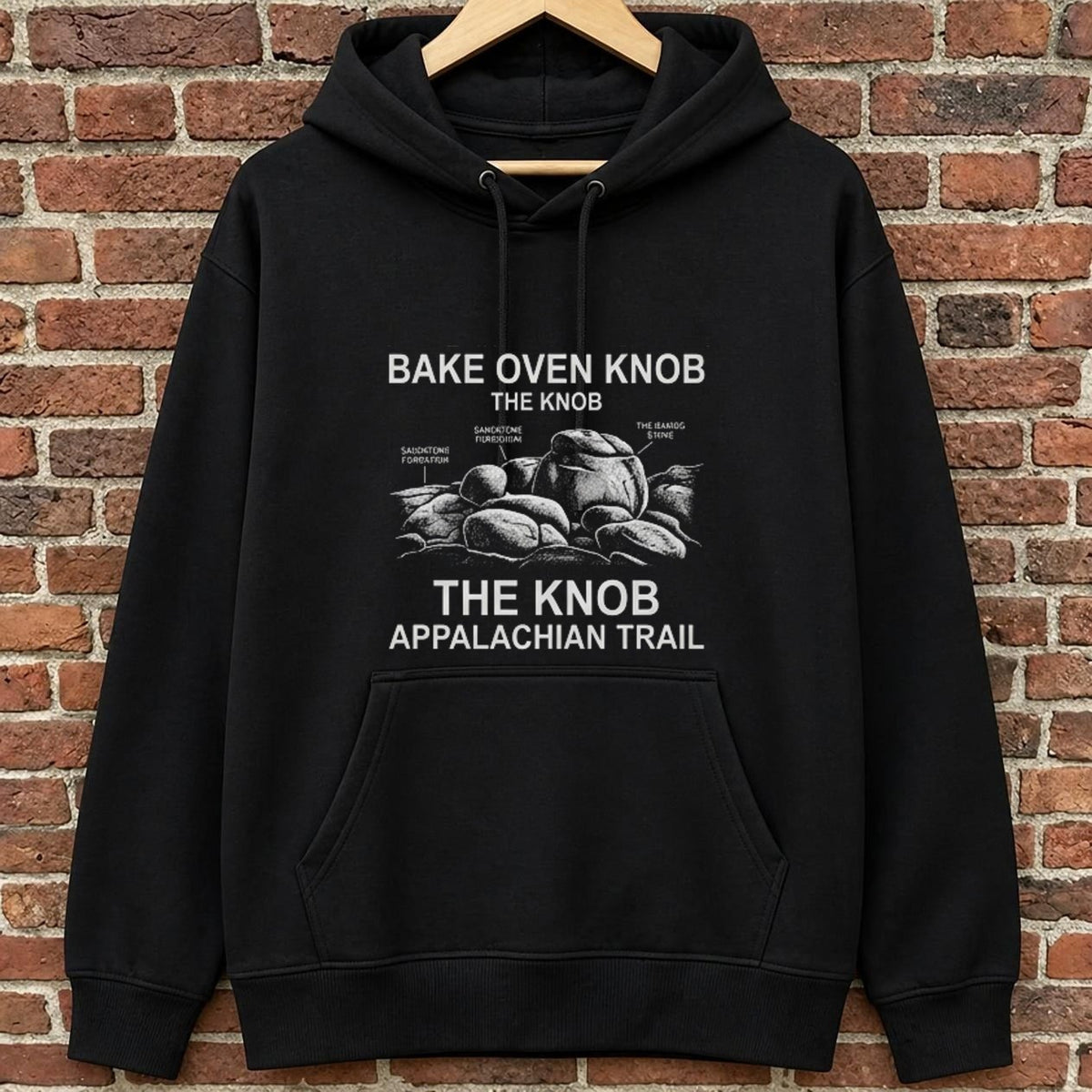 The Knob — Bake Oven Knob black hoodie