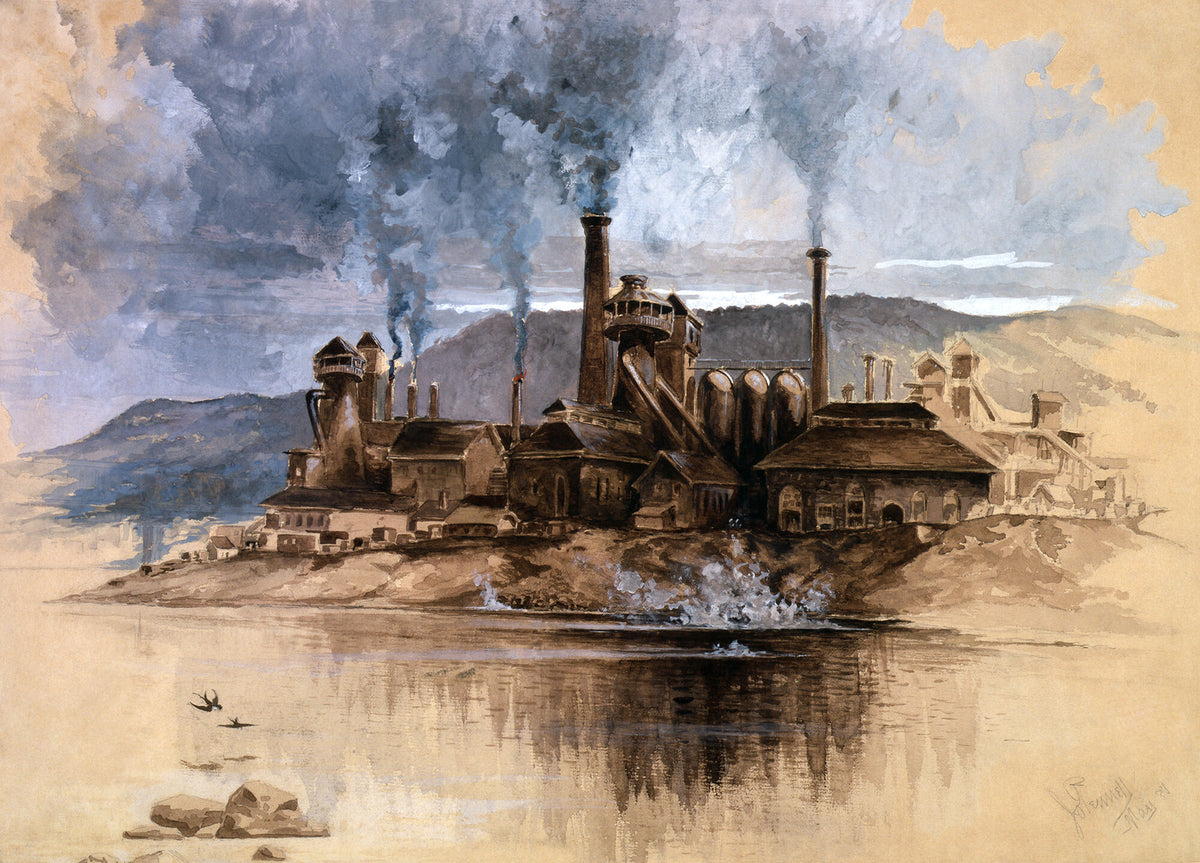 River Point — Watercolor Print (DEMO)