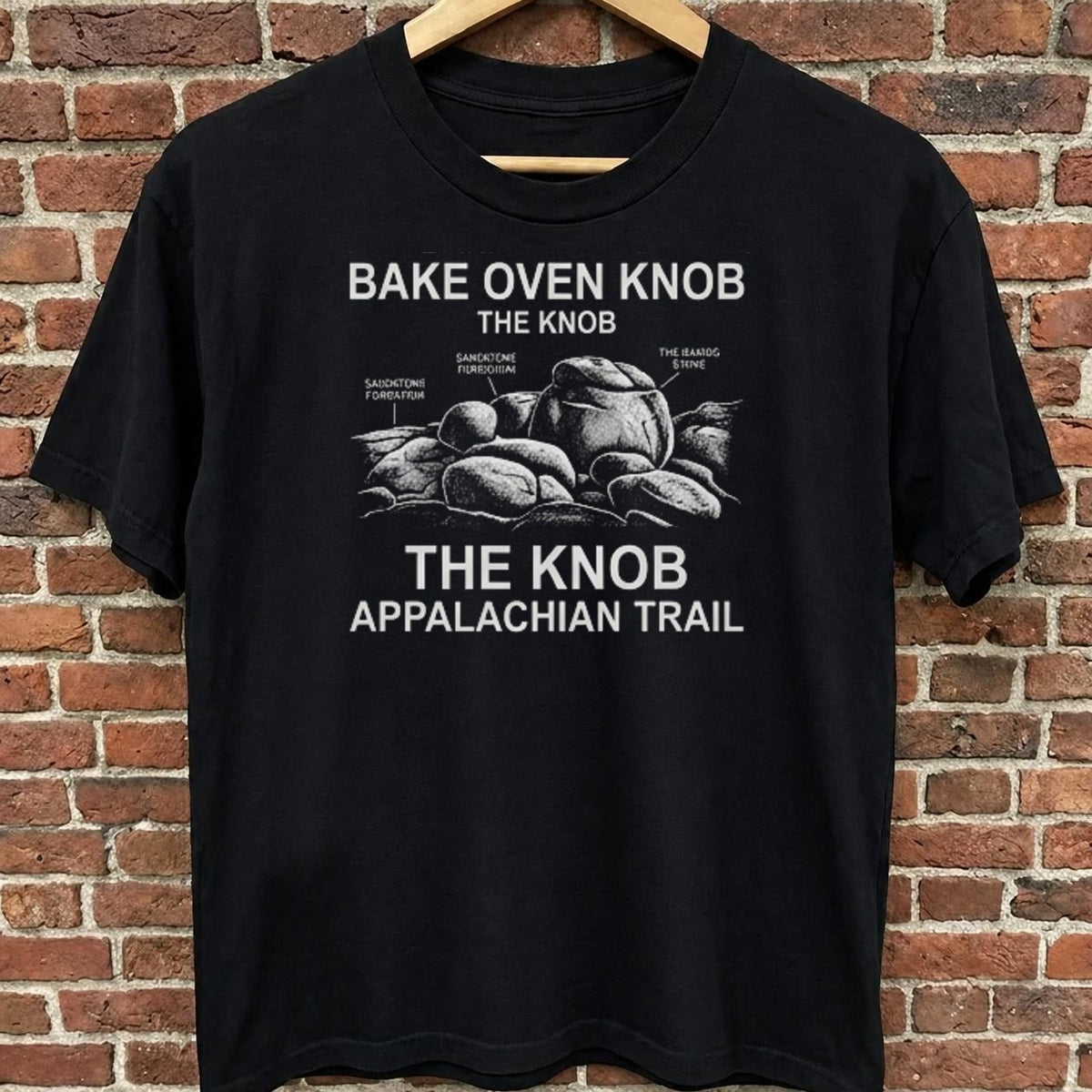 The Knob — Bake Oven Knob black t-shirt